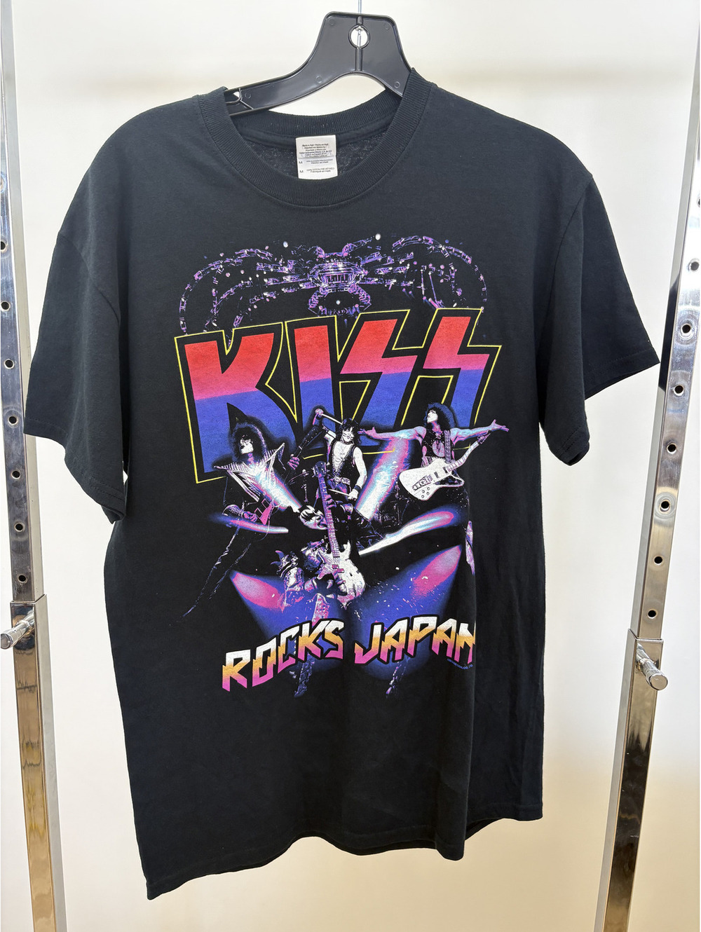 2013 "Kiss Rocks Japan" Tour Tee, M